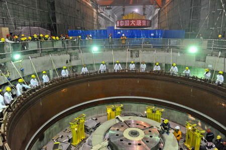 大渡河畔展宏图,黄金坪上立新功——黄金坪水电站一年四投纪实