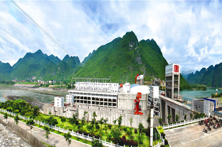 广西桂冠开投电力公司乐滩水电厂